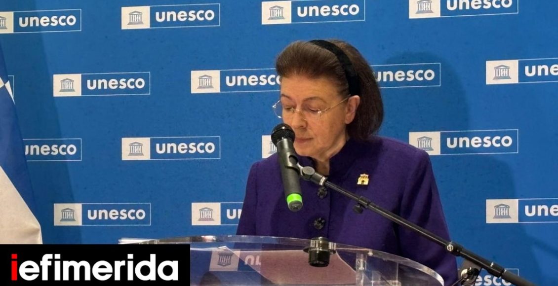Μενδώνη-στην-unesco:-Η-ελληνική-γλώσσα-θεμέλιο-του-Πολιτισμού-και-της-Δημοκρατίας