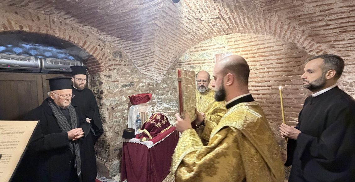 Ο-Οικουμενικός-Πατριάρχης-στο-Παρεκκλήσιο-του-Αγίου-Χαραλάμπους-στο-Πατριαρχείο