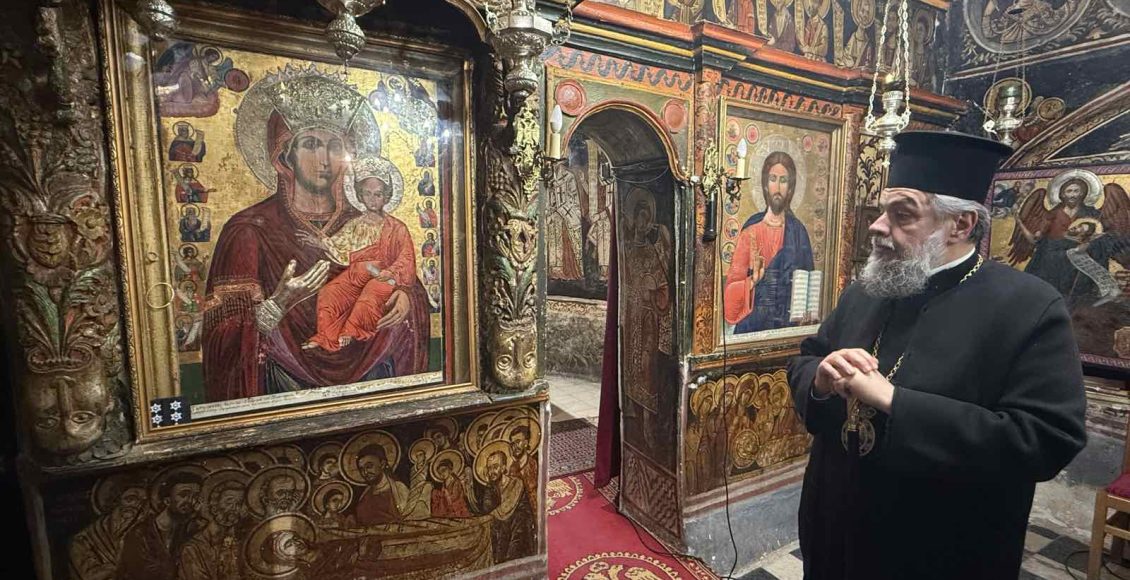 Προσκυνηματική-επίσκεψη-του-Μητροπολίτη-Γόρτυνος-στην-ΙΜ.-Χρυσοπηγής-Άνω-Δίβρης