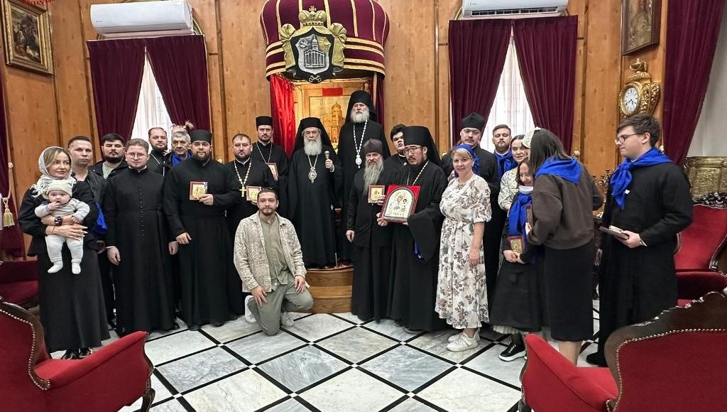 Επισκέψεις-στον-Πατριάρχη-Ιεροσολύμων-Θεόφιλο