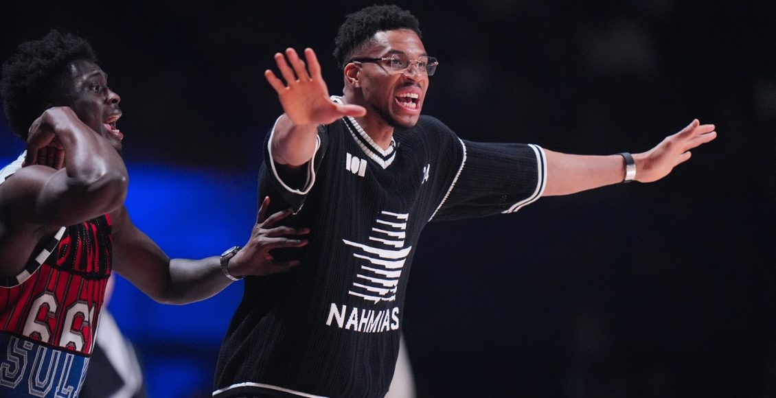 celeb-all-star-game:-Νικήτρια-στο-ματς-των-«διασημοτήτων»-η-ομάδα-του…-κόουτς-Γιάννη-Αντετοκούνμπο