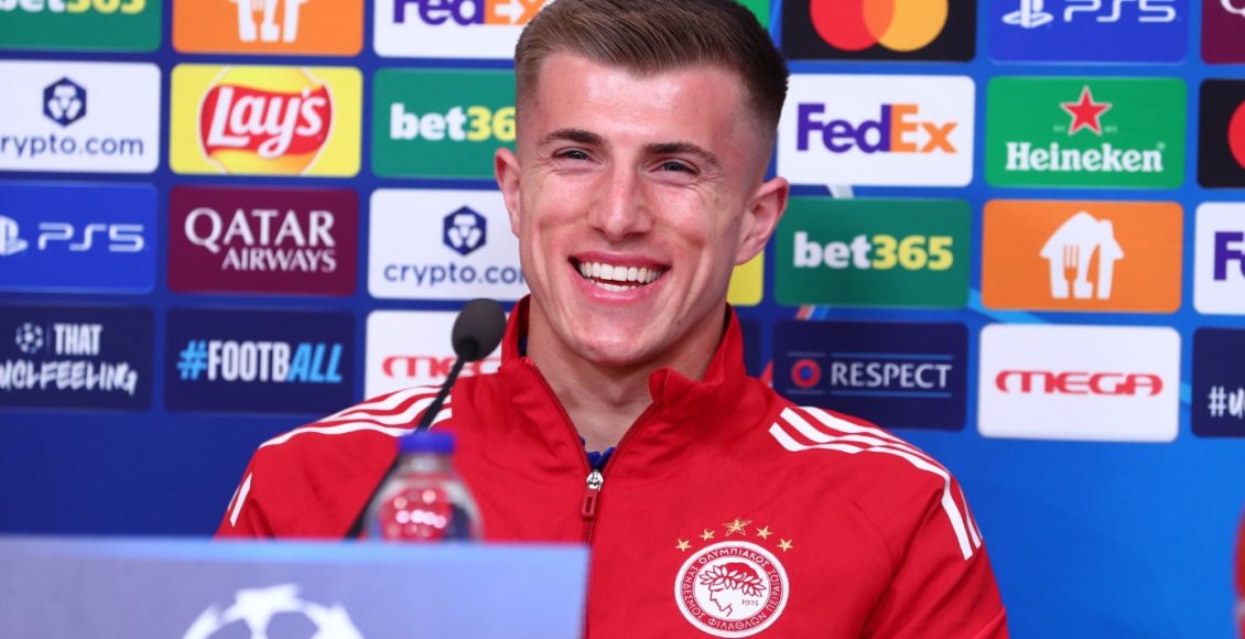 Κοστίνια-για-το-Ολυμπιακός-–-Λεβερκούζεν:-Μεγάλη-πρόκληση-για-εμάς,-στο-γήπεδο-μας-παίζουμε-πάντα-για-τη-νίκη