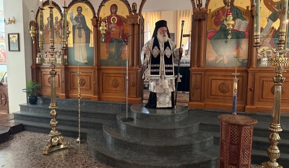 Αρχιερατική-Θεία-Λειτουργίας-των-Προηγιασμένων-Δώρων-στον-Καθεδρικό-Ναό-Αγίας-Φωτεινής-Ιεράπετρας