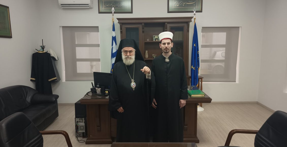 Ο-Μητροπολίτης-Παντελεήμων-ανταπέδωσε-την-επίσκεψη-στη-Μουφτεία-Ξάνθης