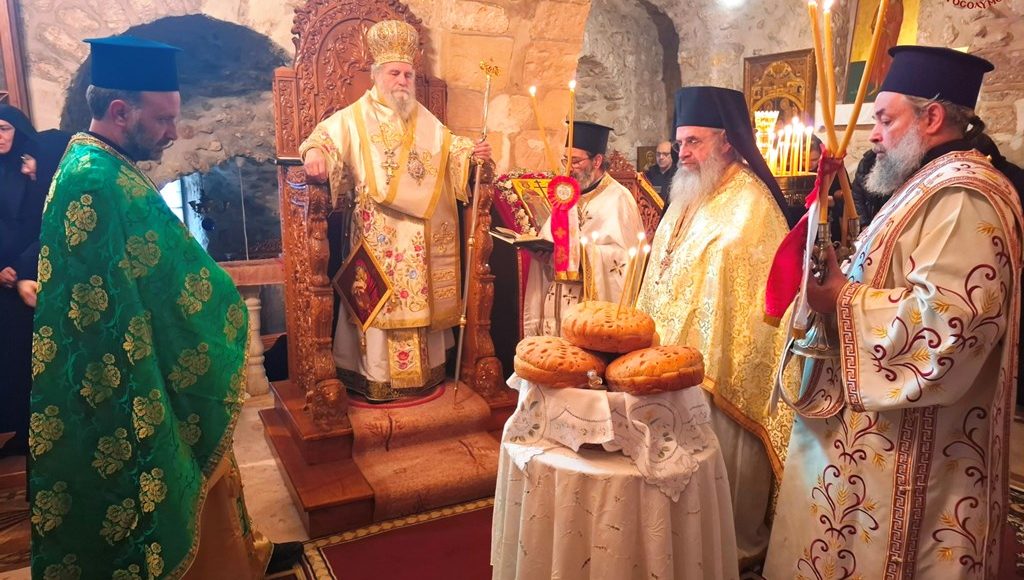 Η-εορτή-του-δια-κολλύβων-θαύματος-του-Αγίου-Θεοδώρου-του-Τήρωνος-στο-Πατριαρχείο-Ιεροσολύμων