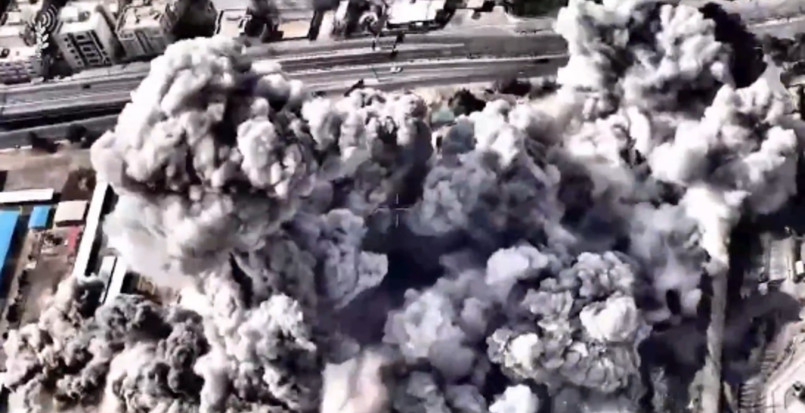 Βίντεο-ντοκουμέντο-από-το-χτύπημα-της-αεροπορίας-του-Ισραήλ-στο-συγκρότημα-που-ήταν-ο-Αλί-Χαμενεΐ