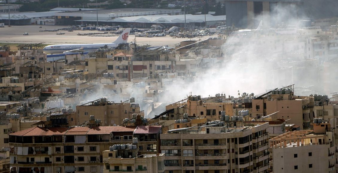 Ισχυρές-εκρήξεις-συγκλόνισαν-την-Βηρυτό