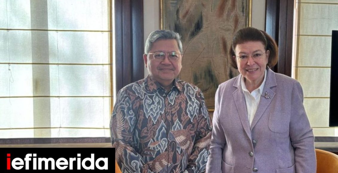 Λίνα-Μενδώνη:-Συναντήσεις-εργασίας-με-τους-πρέσβεις-Ινδονησίας,-Γεωργίας,-Τουρκίας-Όσα-συμφώνησαν