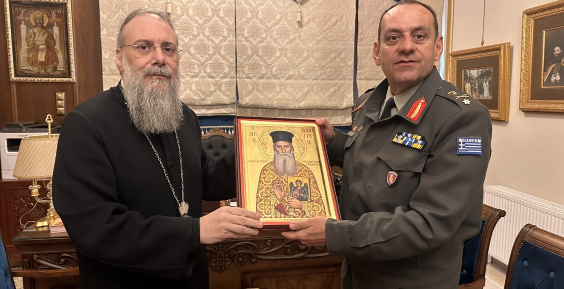 Συνάντηση-Μητροπολίτη-Τρίκκης-με-το-νέο-Ανώτερο-Διοικητή-Φρουράς-Τρικάλων-και-Διοικητή-ΣΜΥ.