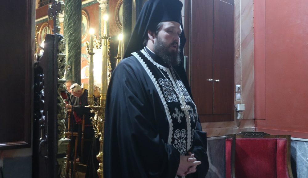 Ομιλία-του-Ηγουμένου-της-Ιεράς-Μονής-Παναγίας-Τουρλιανής-Αρχιμανδρίτη-Αλεξίου-στην-Ερμούπολη-για-τη-νηστεία