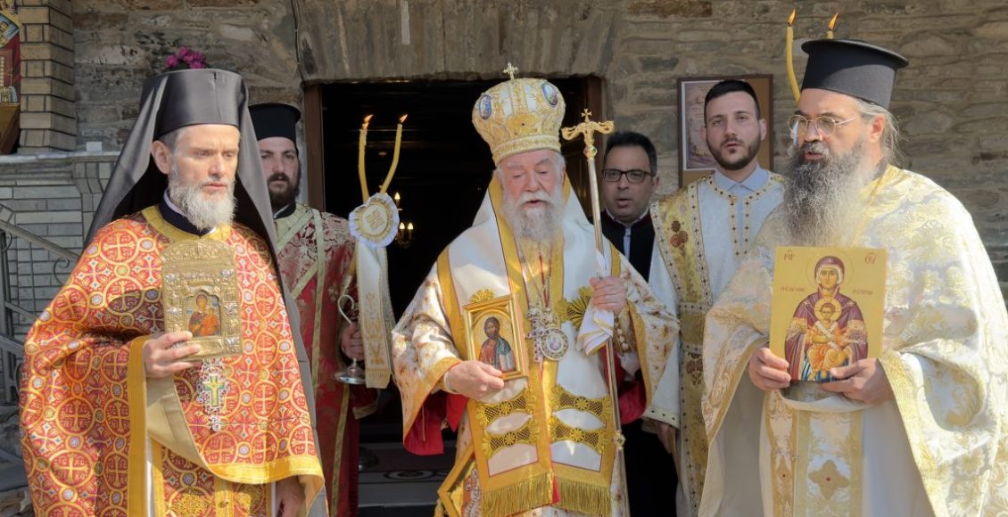 Ελευθερουπόλεως-Χρυσόστομος:-Η-τιμή-των-εικόνων-συνδέεται-άρρηκτα-με-την-Ενανθρώπηση