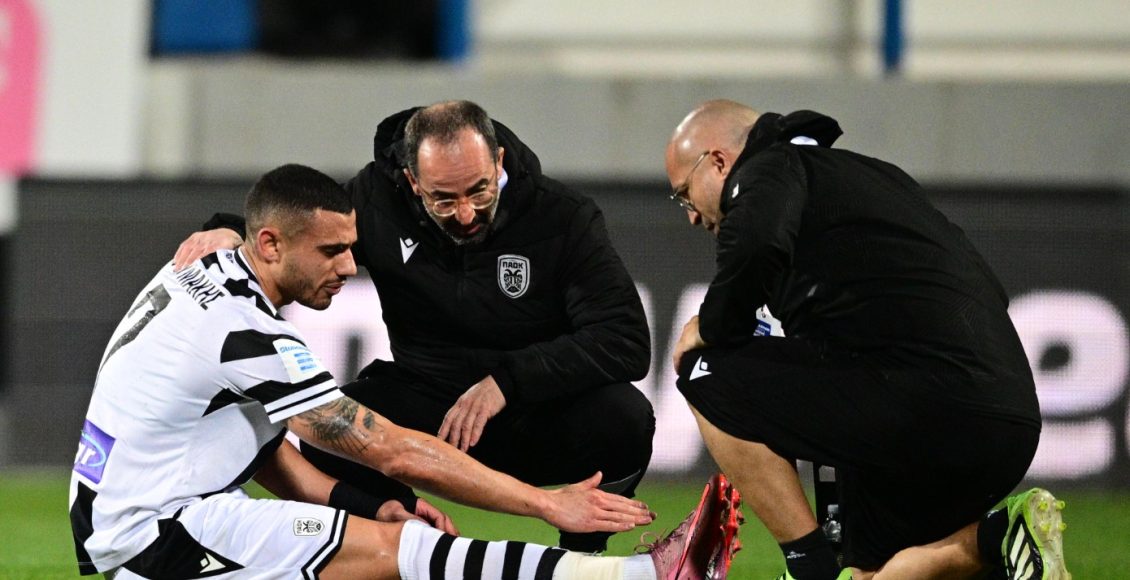 ΠΑΟΚ:-Τραυματίστηκε-ο-Γιακουμάκης,-ανησυχία-ενόψει-Ολυμπιακού