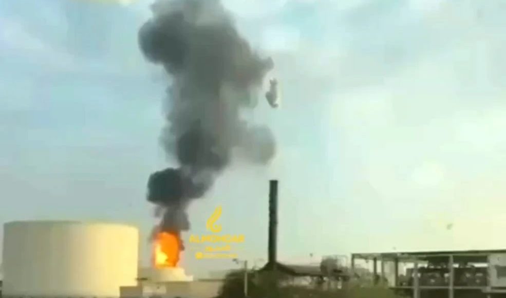 Πυρκαγιά-σε-πετρελαϊκή-εγκατάσταση-στο-Μπαχρέιν-μετά-από-ιρανική-επίθεση-–-Δείτε-βίντεο