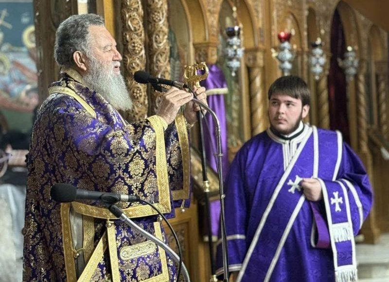 Προηγιασμένη-Θεία-Λειτουργία-στην-Αμάρυνθο