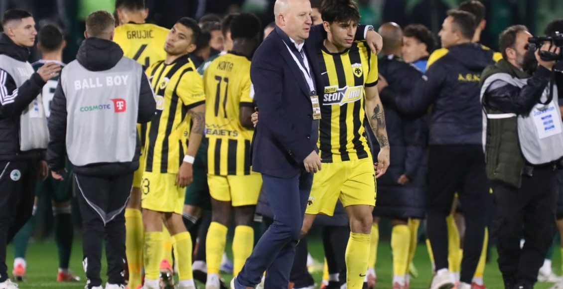 aek:-Σε-«κιτρινόμαυρο»-φόντο-η-παρακάμερα-του-πάρτι-με-την-Τσέλιε