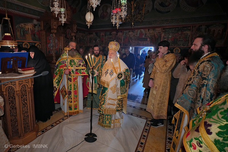 Προεόρτιος-πανήγυρη-Οσίου-Χριστοδούλου-του-εν-Πάτμω-στην-Ιερά-Μονή-Αγίων-Πάντων-Βεργίνης