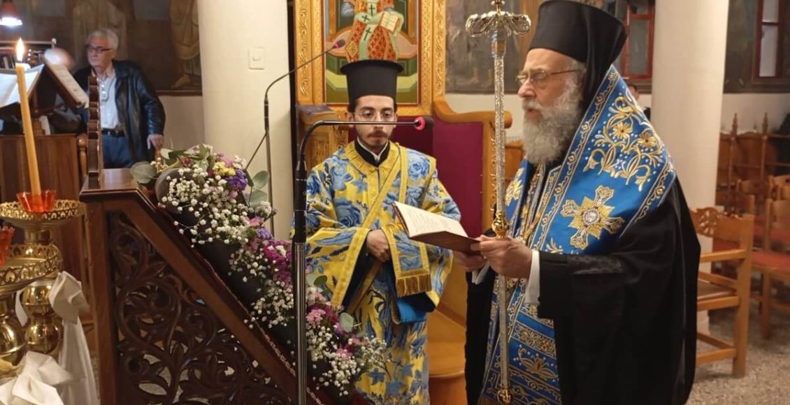 Μητροπολίτης-Θεσσαλιώτιδος:-«Χαίρε-Αναστάσεως-τύπον-εκλάμπουσα»