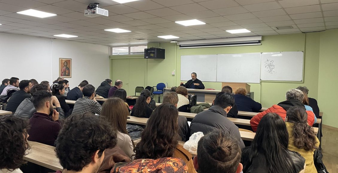 Διάλεξη-Μητροπολίτη-Καμερούν-Γρηγορίου-στο-ΑΠΘ.-για-την-Ιεραποστολή