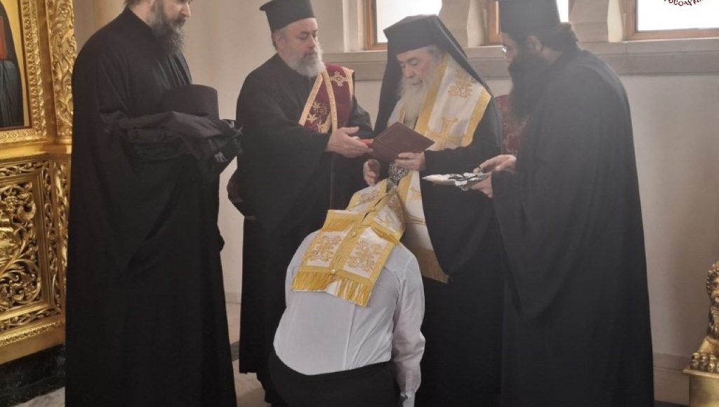 Χειροθεσία-μοναχού-στο-Πατριαρχείο-Ιεροσολύμων