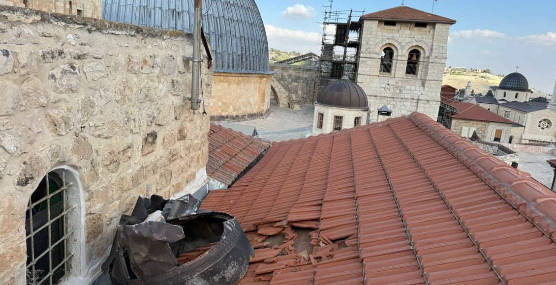 Ιεροσόλυμα:-Θραύσμα-πυραύλου-έπεσε-κοντά-στον-Πανάγιο-Τάφο