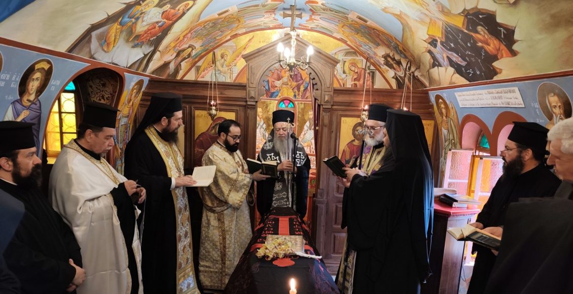Κηδεία-Μοναχής-στο-Ιερό-Μετόχιο-Οσίας-Ειρήνης-Χρυσοβαλάντου-Ηλίων