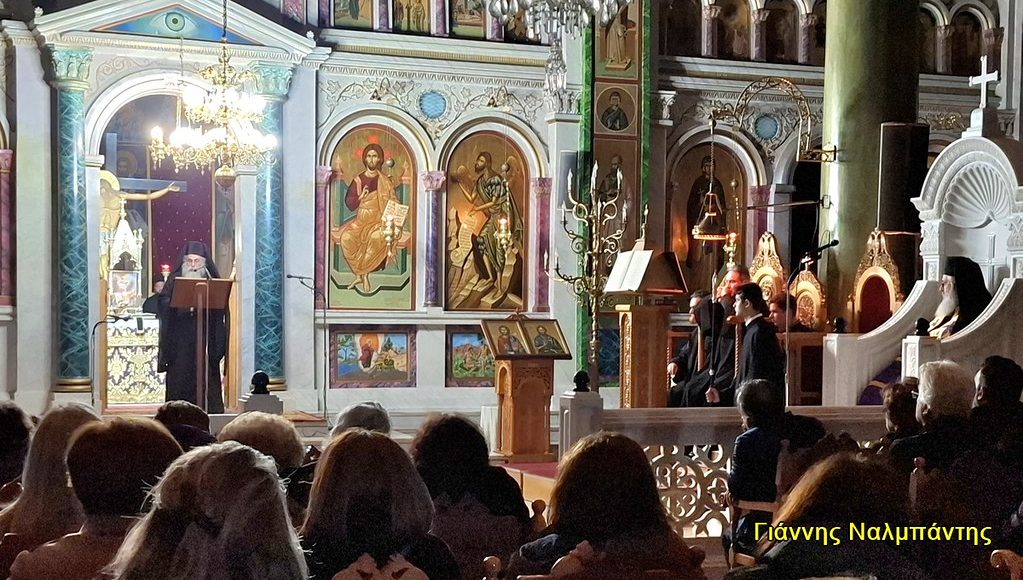 Αλεξανδρούπολη:-Κατανυκτικός-Εσπερινός-Κυριακής-Γ’-Νηστειών-και-ομιλία-aρχιμαvδρίτη-Θεοκλήτου-Καρακουλίδη