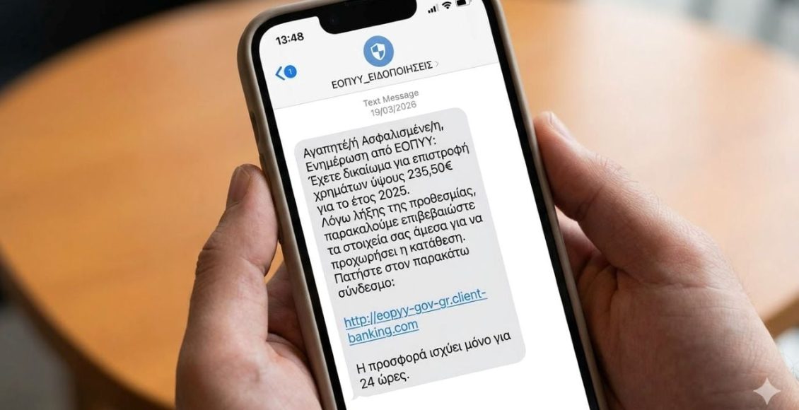 ΕΟΠΥΥ:-Συναγερμός-για-απατηλά-μηνύματα-sms-σε-ασφαλισμένους