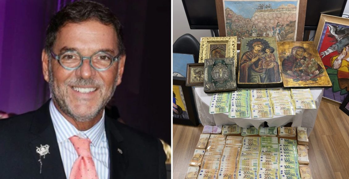 Η-ανακοίνωση-της-ΕΛΑΣ.-για-τη-σύλληψη-του-Γιώργου-Τσαγκαράκη-–-Κατασχέθηκαν-321-έργα-τέχνης,-4-αρχαίες-εικόνες,-Ευαγγέλιο-και-αμφορείς