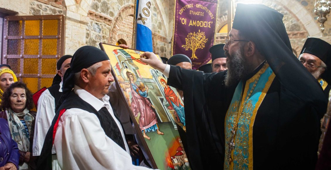 Ενθρόνιση-νέας-εικόνας-του-Ευαγγελισμού-της-Θεοτόκου-μετά-από-40-χρόνια-στο-Γαρδίκι-Μεσσηνίας