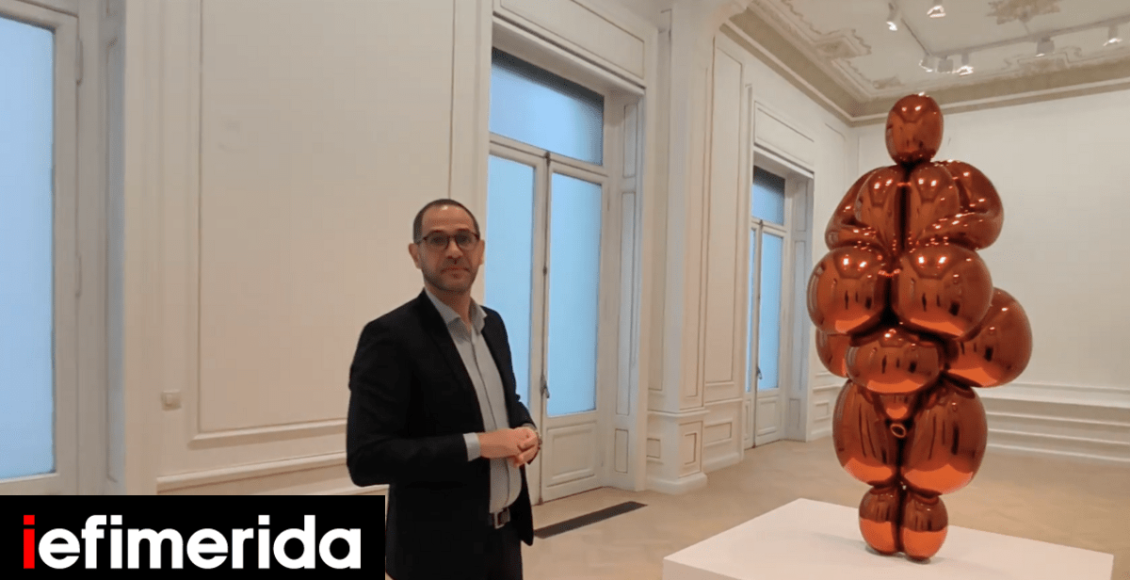 Ο-Τζεφ-Κουνς-εκθέτει-την-περίεργη-Αφροδίτη-του-στο-Κυκλαδικής-Τέχνης-Διευθυντής-του-Μουσείου-ξεναγεί-το-iefimerida