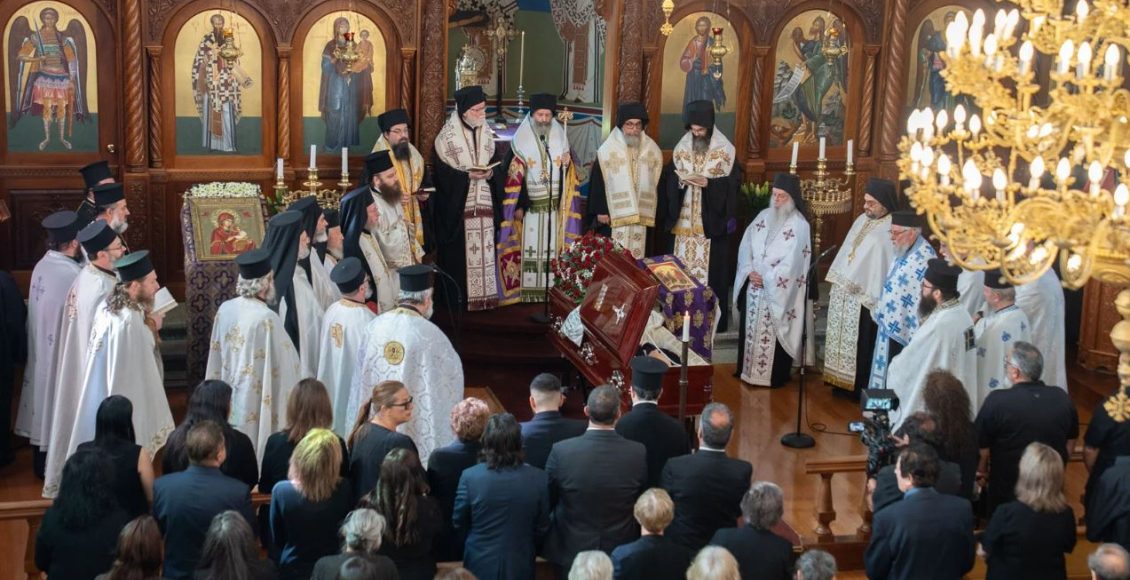 Ο-Αρχιεπίσκοπος-Αυστραλίας-προέστη-της-Εξοδίου-Ακολουθίας-του-μακαριστού-Ιωάννη-Κόικα