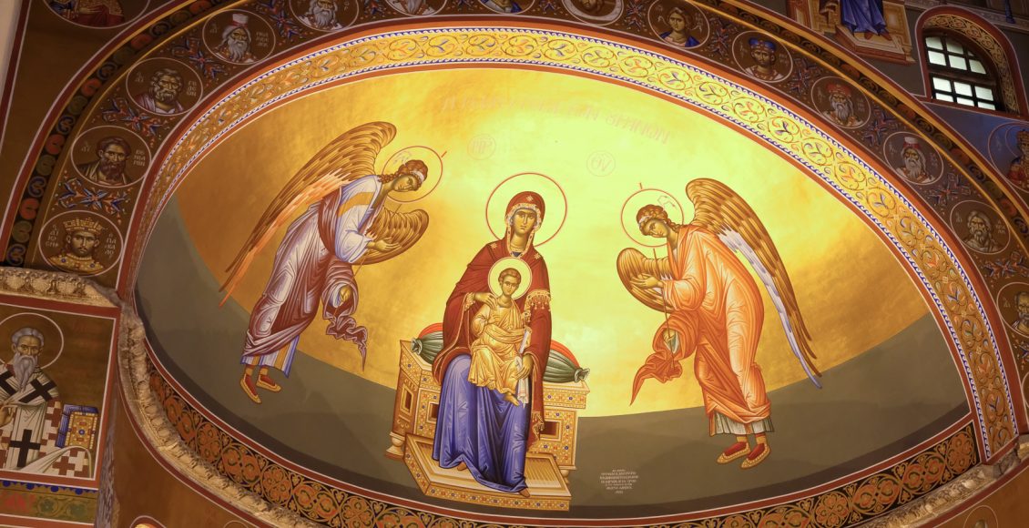 ΖΩΝΤΑΝΑ:-Ο-Ακάθιστος-Ύμνος-από-τον-Ιερό-Ναό-Αγίου-Γεωργίου-Παπάγου-–-Ψάλλει-η-Ελληνική-Βυζαντινή-Χορωδία