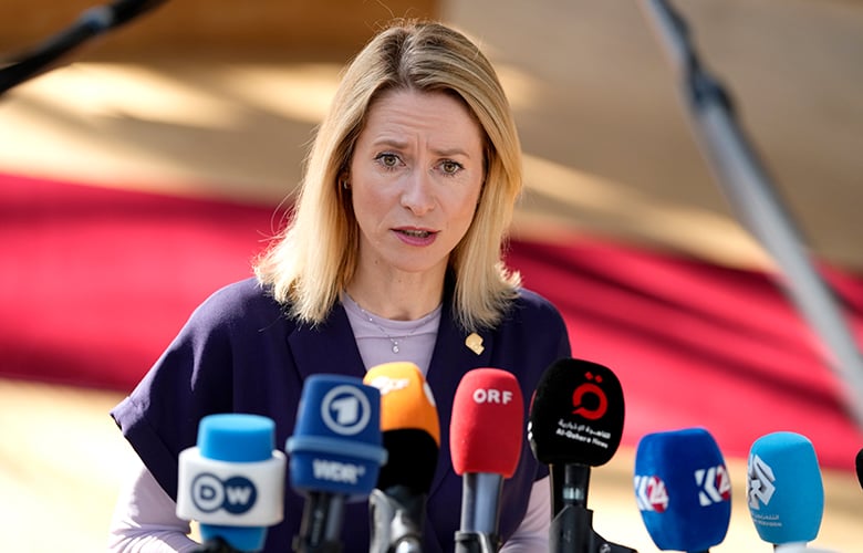 Η-Κάγια-Κάλας-καταγγέλλει-«παραβίαση-της-θρησκευτικής-ελευθερίας»-μετά-την-απαγόρευση-πρόσβασης-στον-Πανάγιο-Τάφο