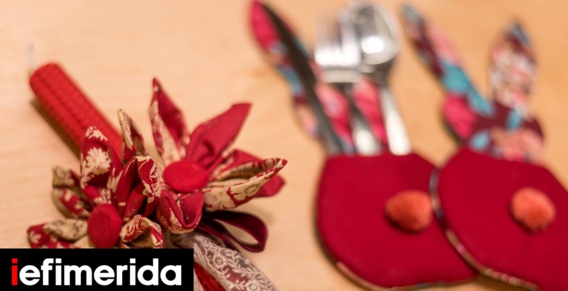 Πασχαλινές-λαμπάδες-και-δώρα-φτιαγμένα-στο-βεστιάριο-του-Εθνικού,-με-υλικά-από-θεατρικά-κοστούμια