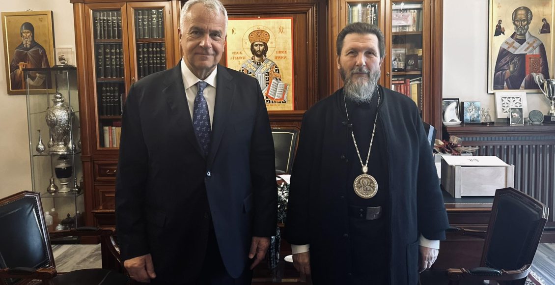 Συνάντηση-Μητροπολίτη-Γλυφάδας-και-Μάκη-Βορίδη