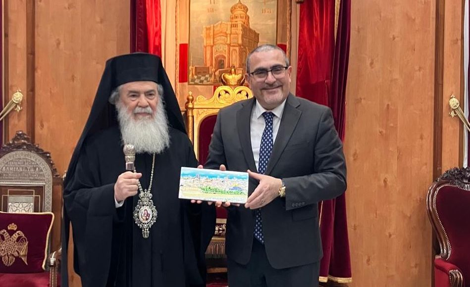 Στον-Πατριάρχη-Ιεροσολύμων-Αναπληρωτής-Ειδικός-Συντονιστής-των-Ηνωμένων-Εθνών-για-την-Ειρήνη-στη-Μέση-Ανατολή