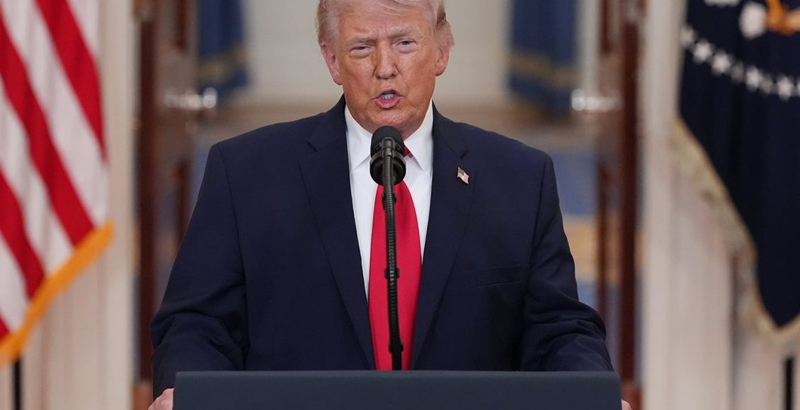 Διάγγελμα-Τραμπ:-Ο-πρόεδρος-των-ΗΠΑ-επιχείρησε-να-δικαιολογήσει-τον-πόλεμο-εναντίον-του-Ιράν-και-απείλησε-με-σκληρότερα-πλήγματα