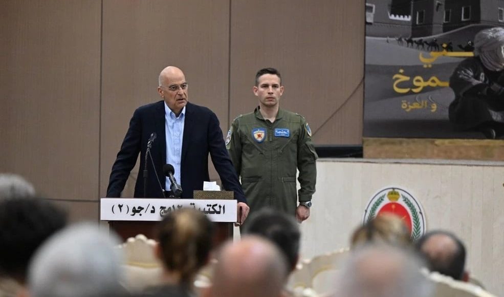 Την-Ελληνική-Δύναμη-Σαουδικής-Αραβίας-επισκέφθηκε-ο-Νίκος-Δένδιας