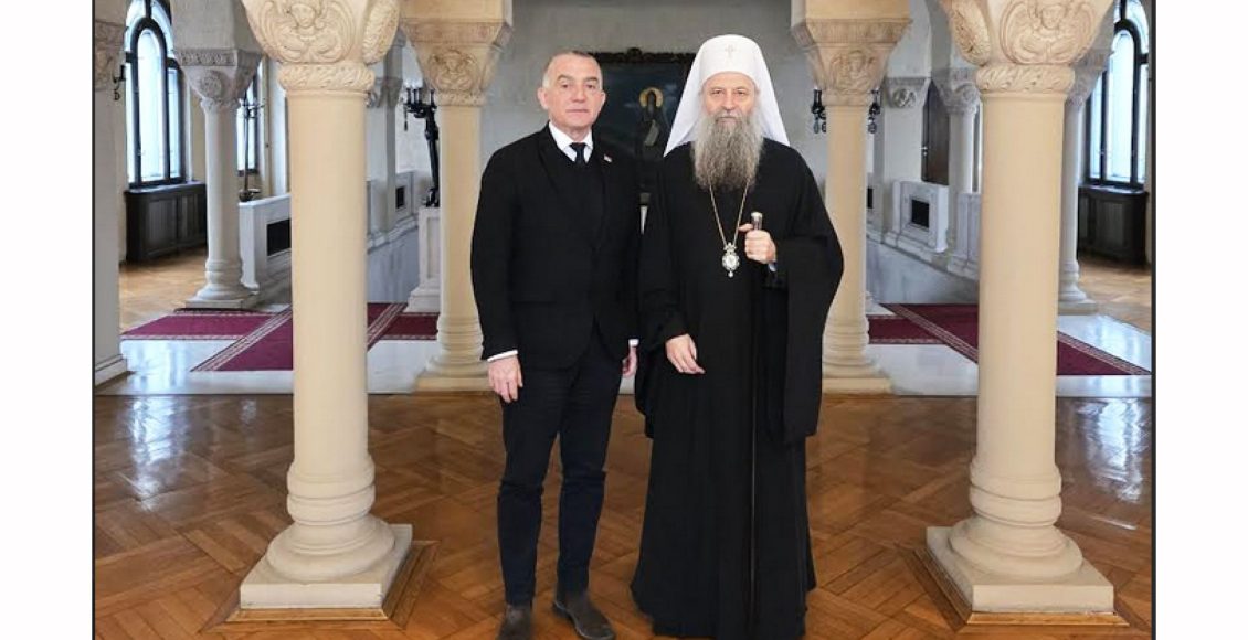 Συνάντηση-Πατριάρχη-Πορφυρίου-με-τον-Υπουργό-Δικαιοσύνης-της-Σερβίας