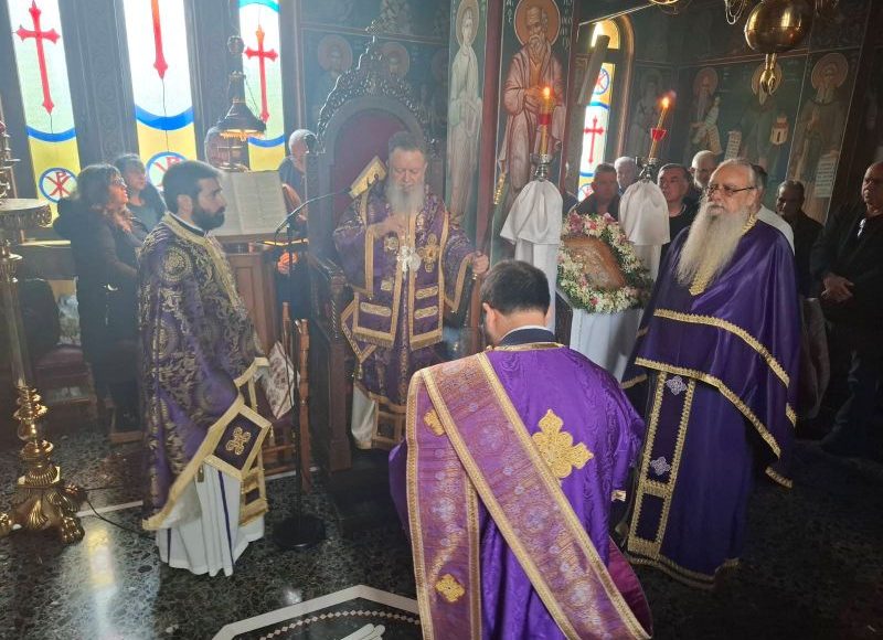 Προηγιασμένη-Θεία-Λειτουργία-στην-ΙΜ.-Παναγίας-Γοργοεπηκόου-Ψαχνών