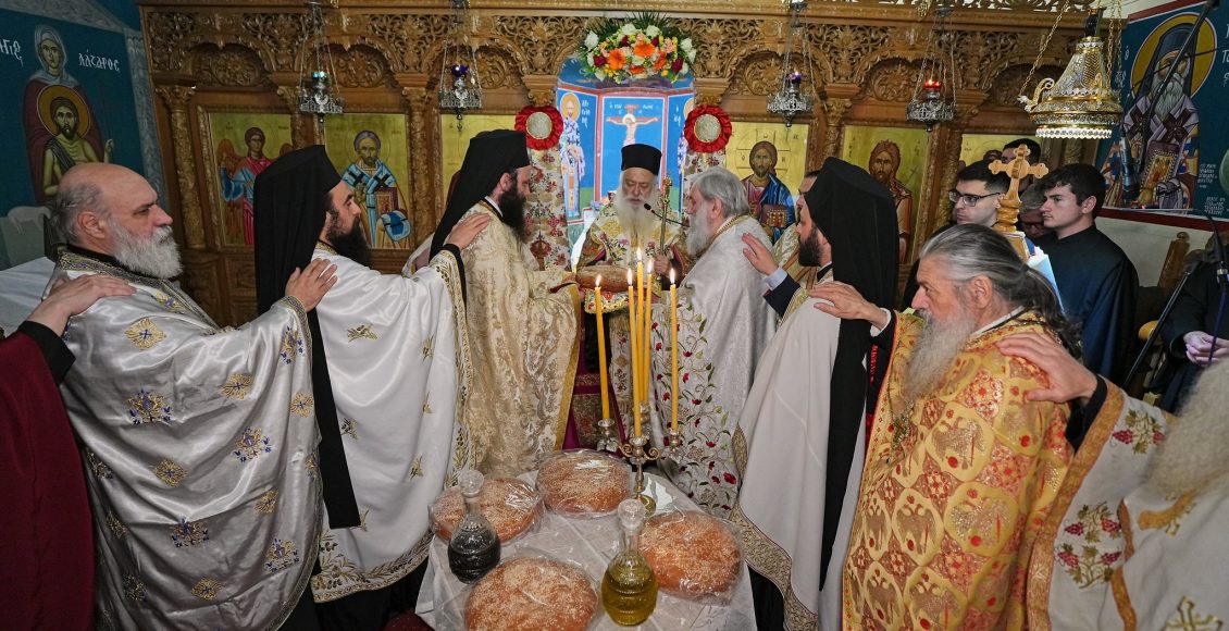 Αρχιερατικός-Εσπερινός-στο-Ιερό-Προσκύνημα-Αγίου-Λαζάρου-στον-Ευαγγελισμό-Λαγκαδά