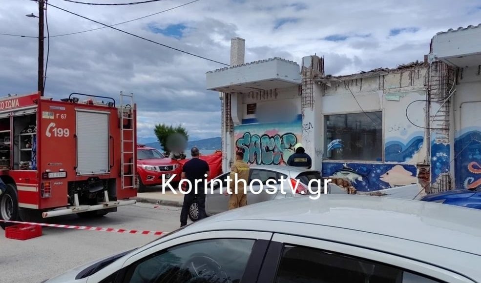 Τραγικός-θάνατος-γυναίκας-στην-Κόρινθο:-Καταπλακώθηκε-από-τμήμα-μπαλκονιού,-ενώ-περνούσε-από-το-σημείο