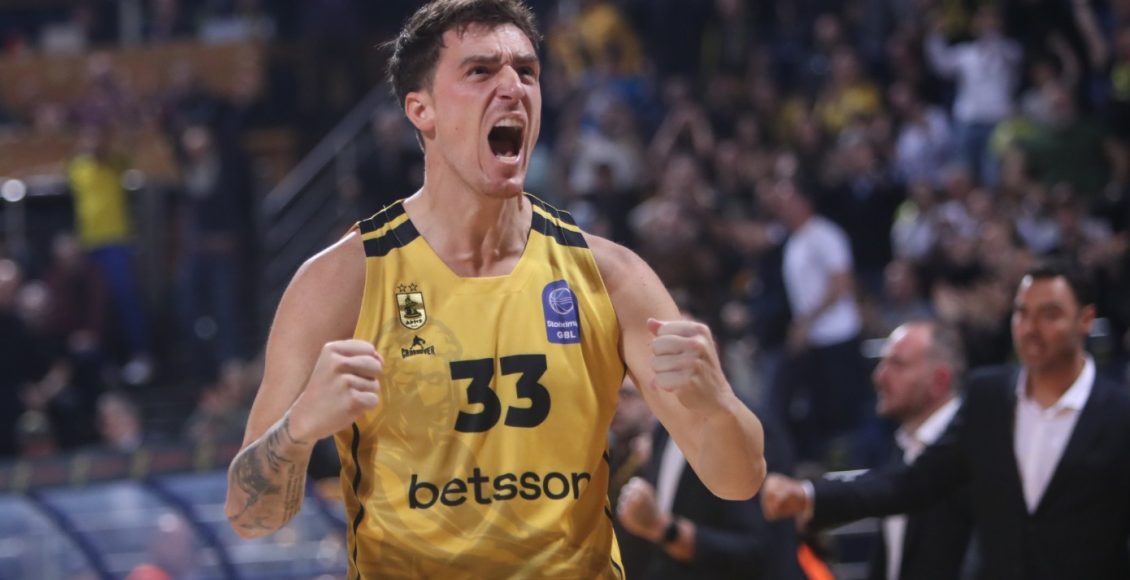 stoiximan-basket-league:-Τρένο-ο-Άρης,-νίκησε-και-την-ΑΕΚ-και-έκανε-το-8×8