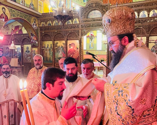 Σάββατο-του-Λαζάρου-και-χειροτονία-Διακόνου-στην-Κορυτσά