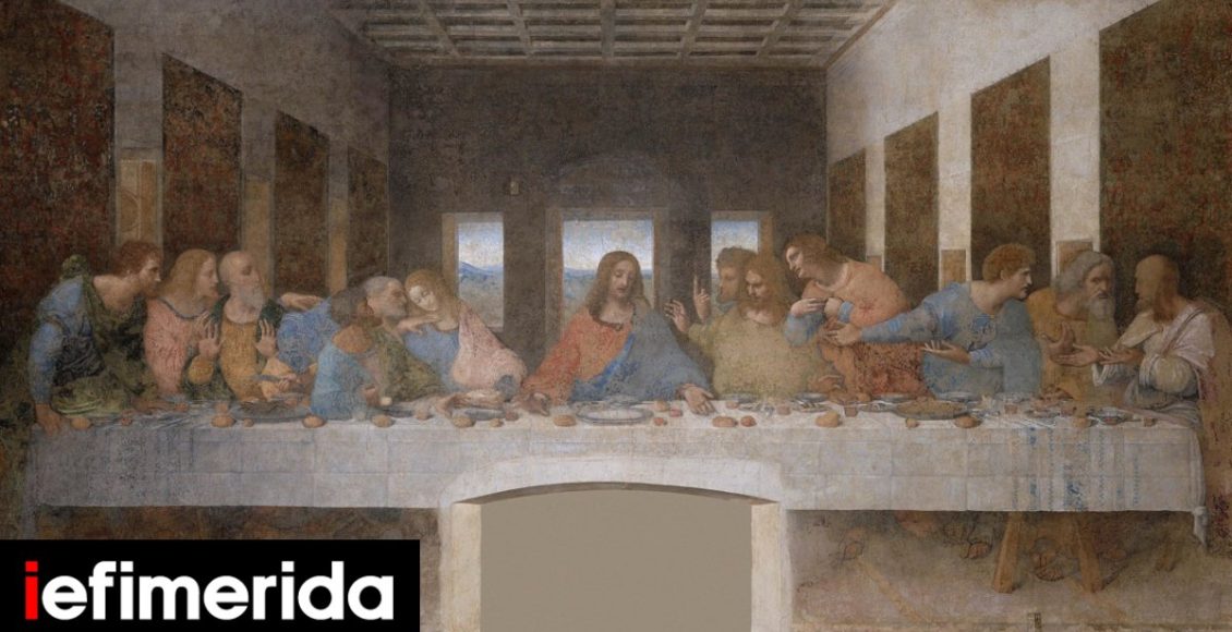 Γιατί-ο-Ιησούς-και-οι-Απόστολοι-εμφανίζονται-από-την-ίδια-πλευρά-του-τραπεζιού-στον-Μυστικό-Δείπνο;