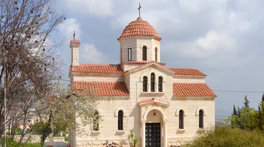 Στο-Μοναστήρι-της-Βηθφαγή-από-όπου-ο-Χριστός-έκανε-θριαμβευτική-είσοδο-στα-Ιεροσόλυμα