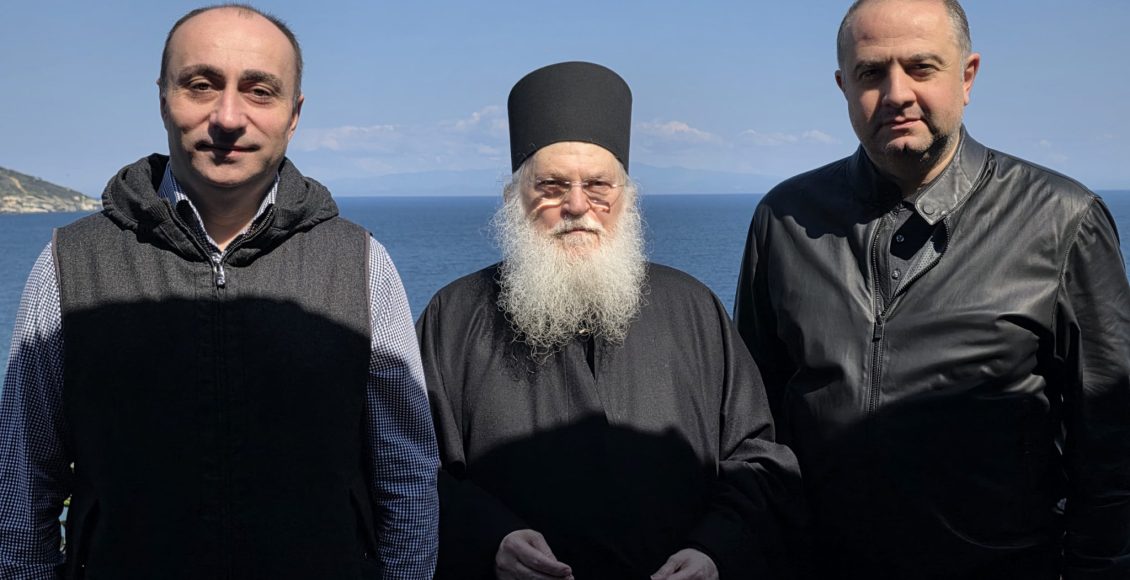 Υπουργοί-της-Γεωργίας-στην-ΙΜΜ.-Βατοπαιδίου-την-Κυριακή-των-Βαΐων