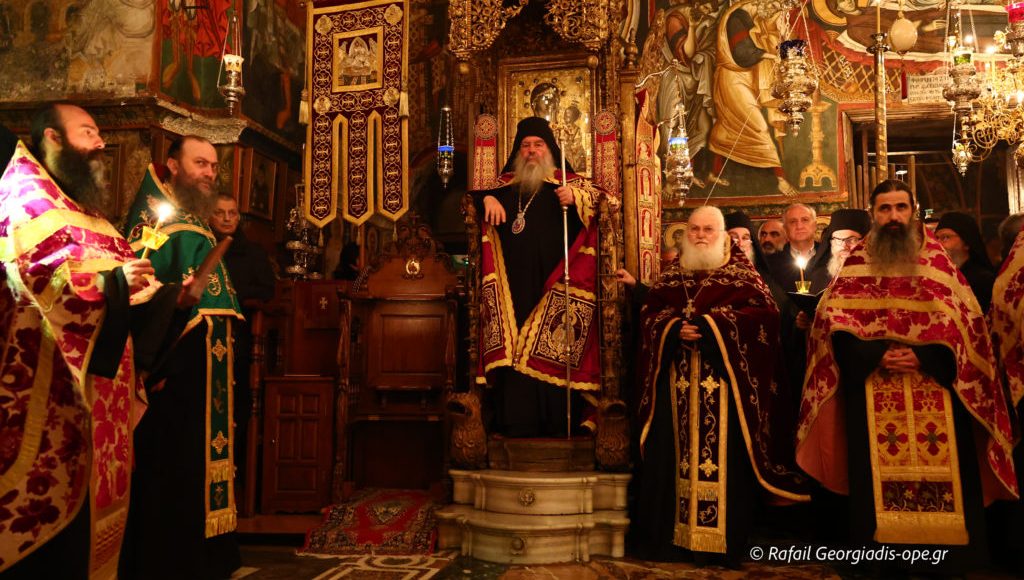 Πανηγυρική-Αγρυπνία-του-Ευαγγελισμού-της-Θεοτόκου-στην-Ιερά-Μεγίστη-Μονή-Βατοπαιδίου