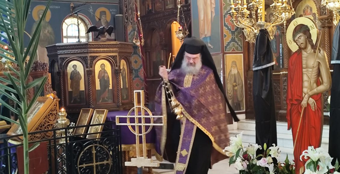 Ευλαβικός-αίνος-για-τη-Μεγάλη-Δευτέρα,-στον-Ιερό-Ναό-της-Παναγίας-Κολοκυνθούς