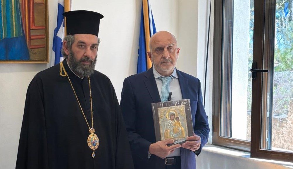 Επίσκεψη-του-Μητροπολίτη-Λάμπης-στον-Δήμο-Σφακίων